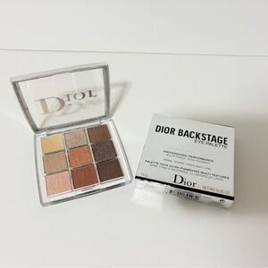 🌸New Dior Backstage Eyeshadow Palette 001 Warm Neutrals (Limited Editi…